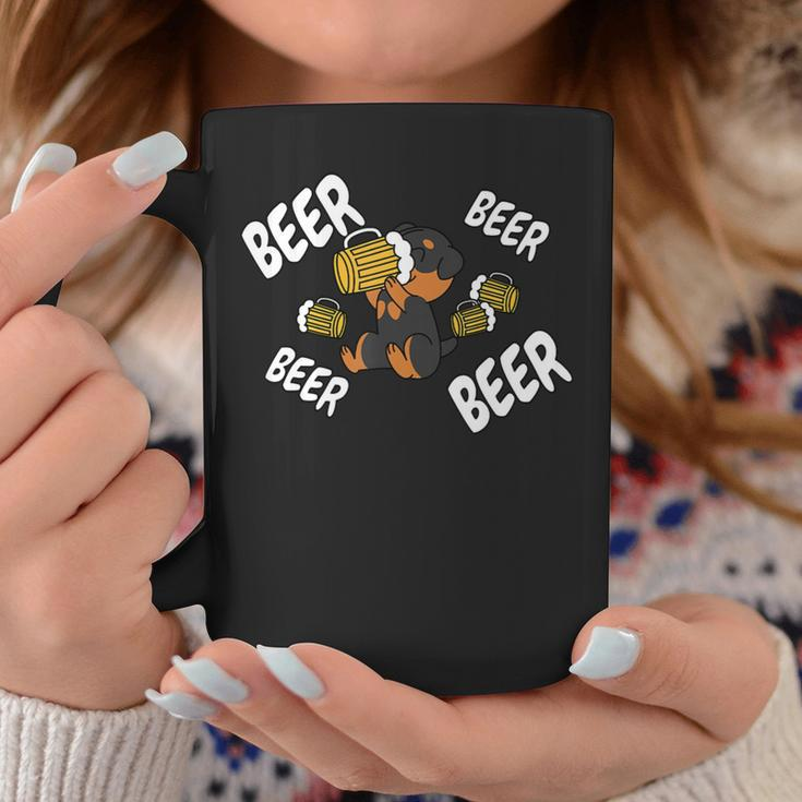 Beer Rottweiler Dog Coffee Mug Unique Gifts