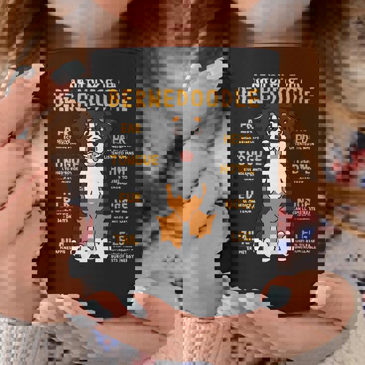 Bernedoodle Anatomy Funny Dog Mom Dad Cute Gift Gift For Womens Gifts For Mom Funny Gifts Coffee Mug Unique Gifts