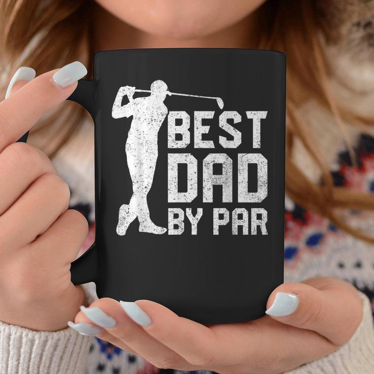 Best Dad By Par Fathers Day Golf Lover Gift Coffee Mug Unique Gifts
