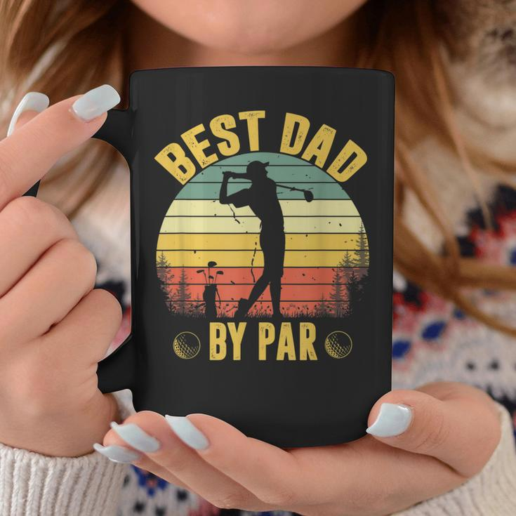 Best Dad By Par Fathers Day Golfing Coffee Mug Unique Gifts