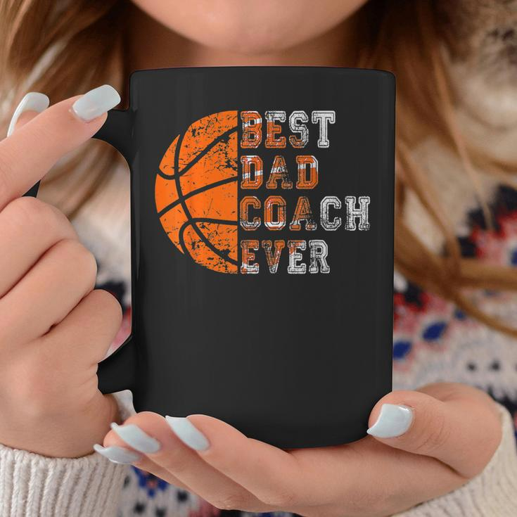 Best Dad Coach Ever Fathers Day Basketball Player Fan Papa Coffee Mug Unique Gifts