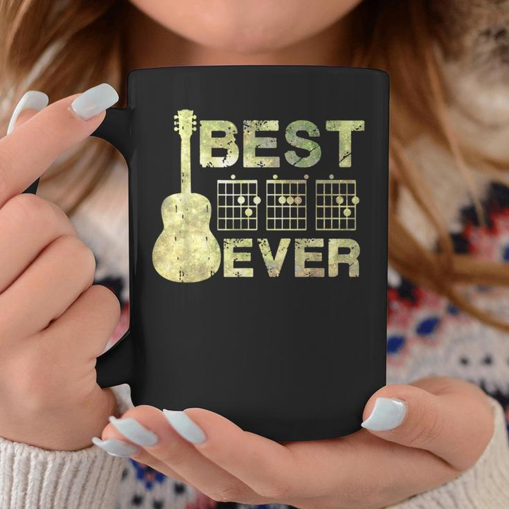 Best Dad Ever Guitar Chords Guitarist Father Fathers Day Coffee Mug Funny Gifts