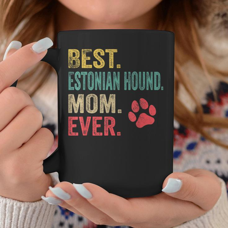 Best Estonian Hound Mom Ever Vintage Mother Dog Lover Coffee Mug Unique Gifts
