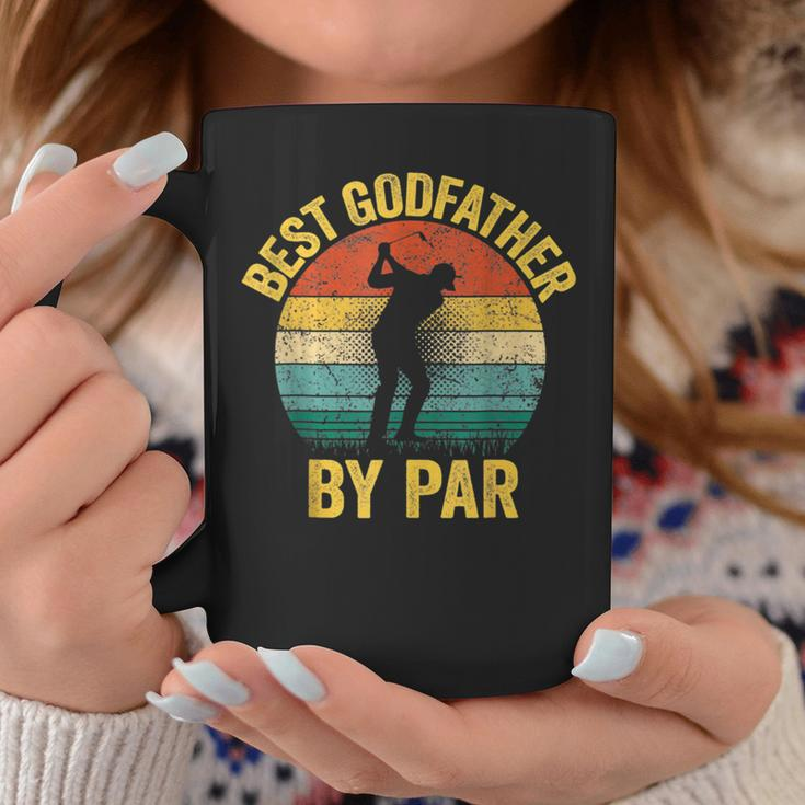 Best Godfather By Par Happy Fathers Day Golf Grandpa Coffee Mug Unique Gifts