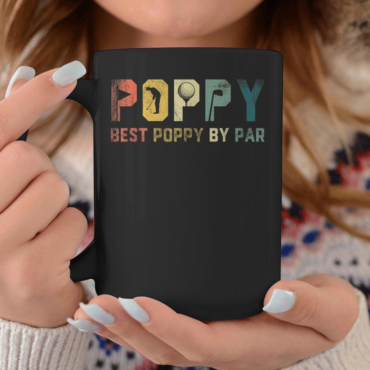 Best Poppy By Par Fathers Day Gift Golf Golfer Coffee Mug Unique Gifts