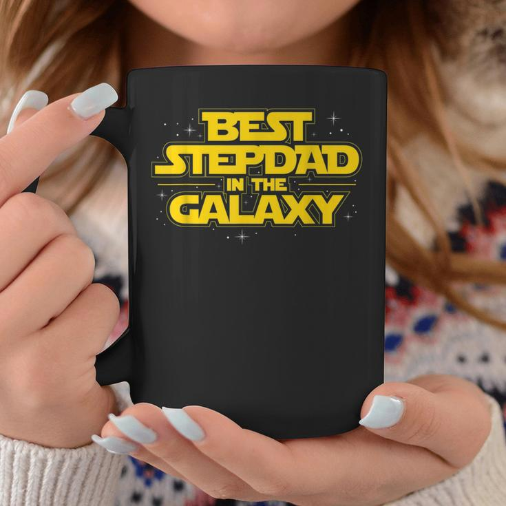 Best Stepdad In The Galaxy - Stepfather Bonus Dad Fatherhood Coffee Mug Unique Gifts