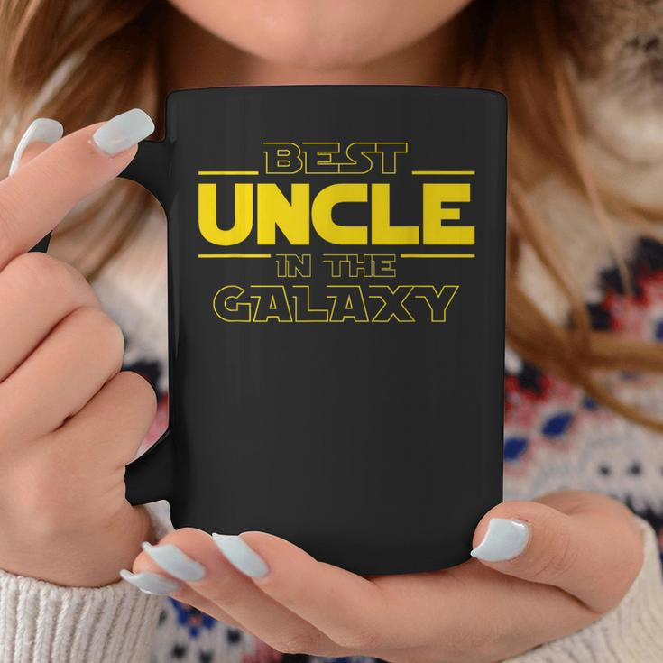 Best Uncle In The Galaxy Funny Uncle Gifts Coffee Mug Unique Gifts