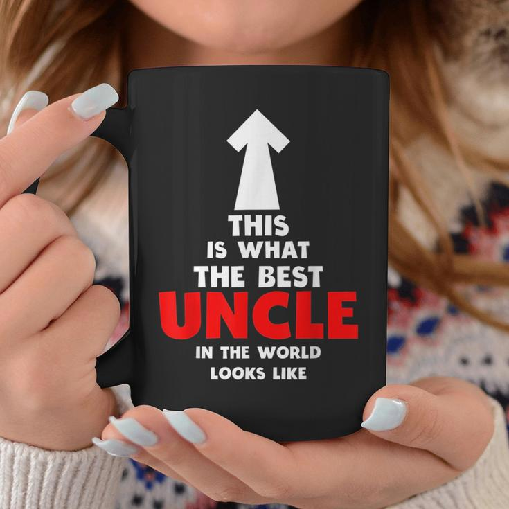 Best Uncle In The World Uncle Gift From Niece Nephew Coffee Mug Unique Gifts