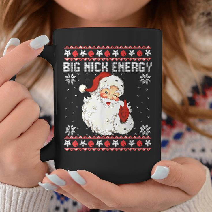 Big Nick Energy Santa Naughty Adult Ugly Christmas Sweater Coffee Mug Unique Gifts