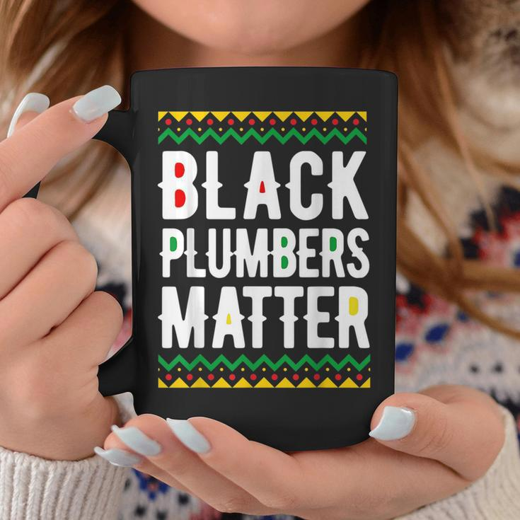 Black History Month Black Plumbers Matter Pride Coffee Mug Unique Gifts