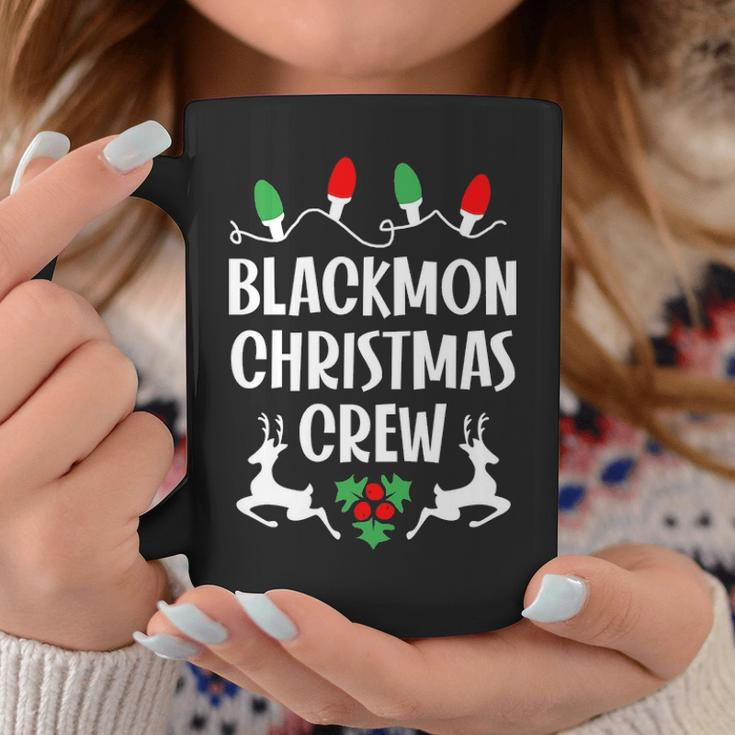 Blackmon Name Gift Christmas Crew Blackmon Coffee Mug Funny Gifts