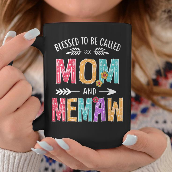 Blessed To Be Called Mom And Memaw Grandma Coffee Mug Unique Gifts