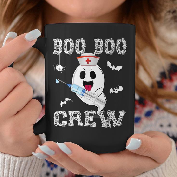 Boo Boo Crew Nurse Cute Ghost Nursing Spooky Halloween Coffee Mug Unique Gifts