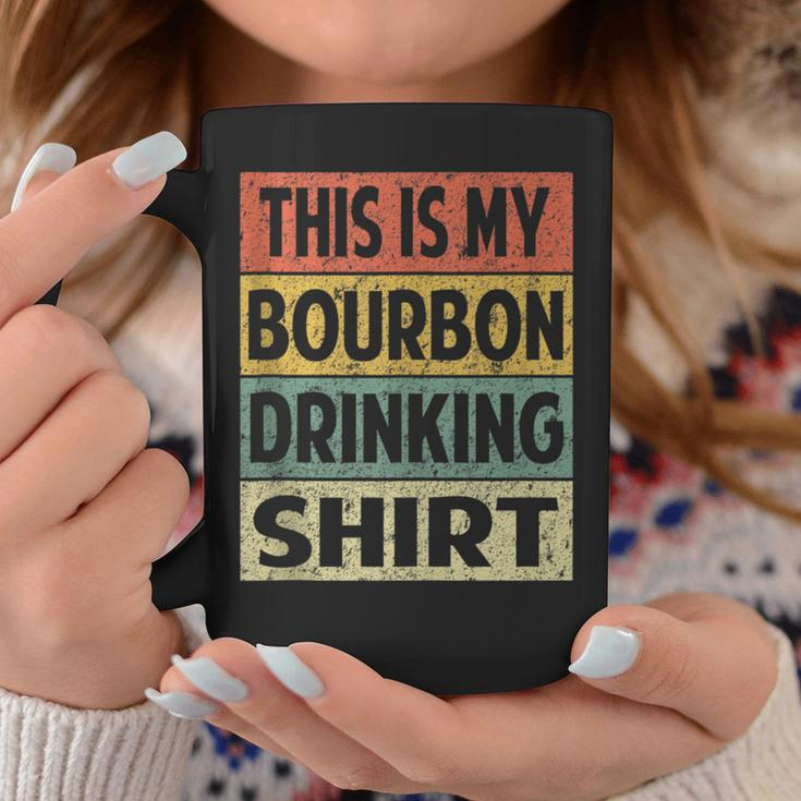 Bourbon Funny Alcohol Drinking Retro Bourbon Coffee Mug Unique Gifts