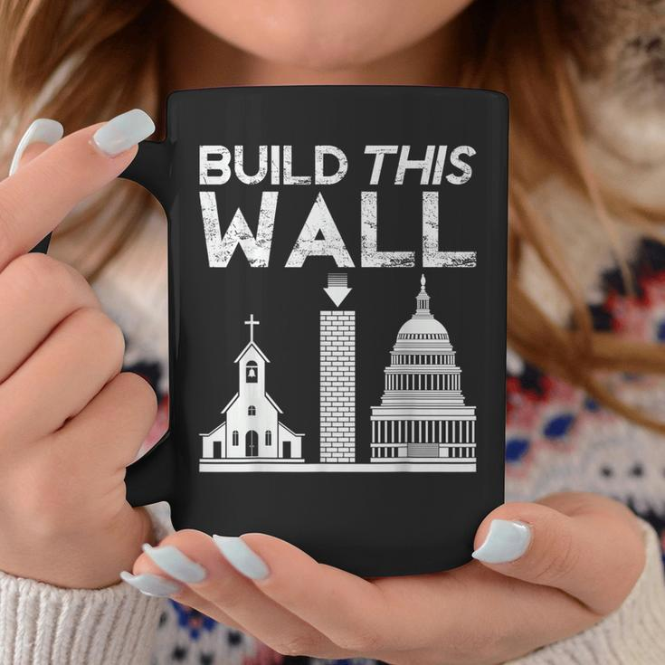 Build This Wall Separation Of Church And State Usa Coffee Mug Unique Gifts