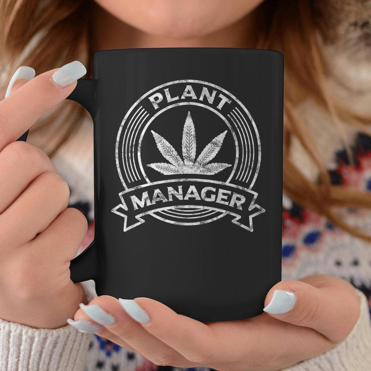 Cannabis Marijuana Weed Plant Manager Clothes Coffee Mug Unique Gifts