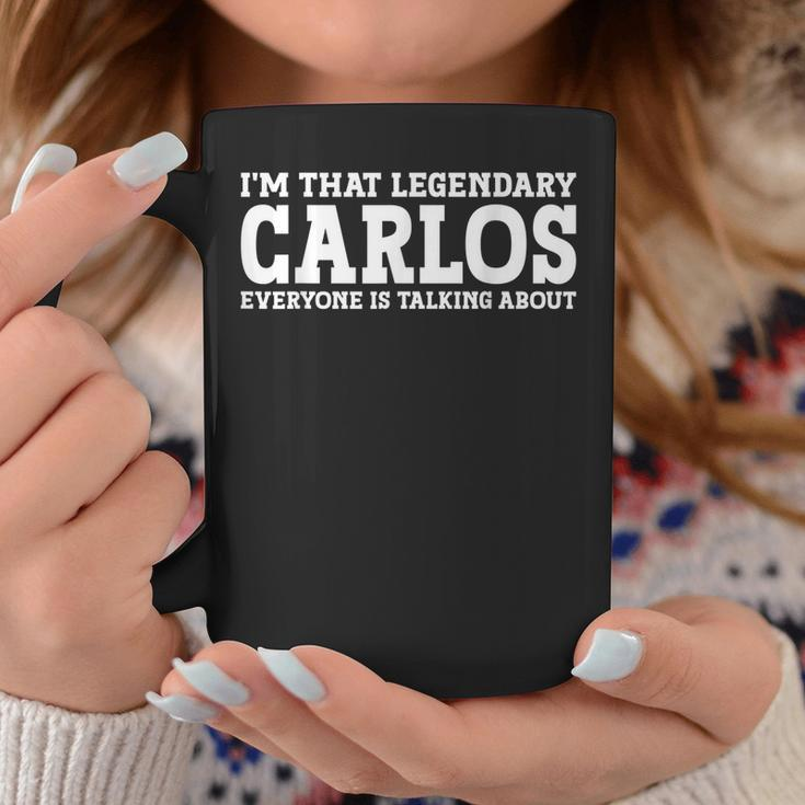Carlos Personal Name Funny Carlos Coffee Mug Funny Gifts