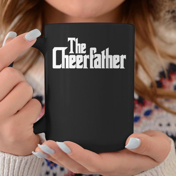The Cheerfather Fathers Day Cheerleader Coffee Mug Personalized Gifts
