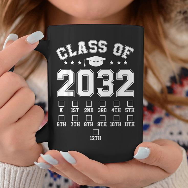 Class Of 2032 Handprint Pre K 12Th Grade Grow With Me Coffee Mug Unique Gifts