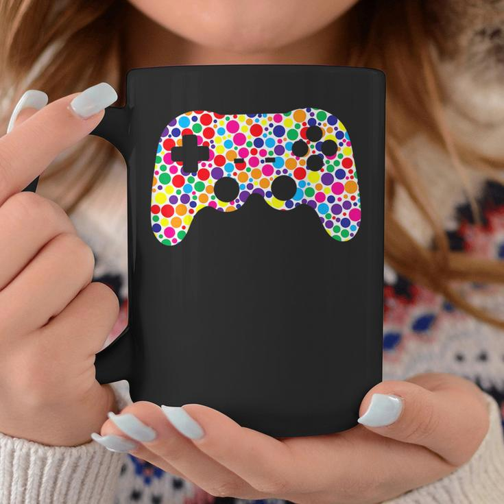 Colorful Game Controller Happy International Dot Day 2023 Coffee Mug Unique Gifts