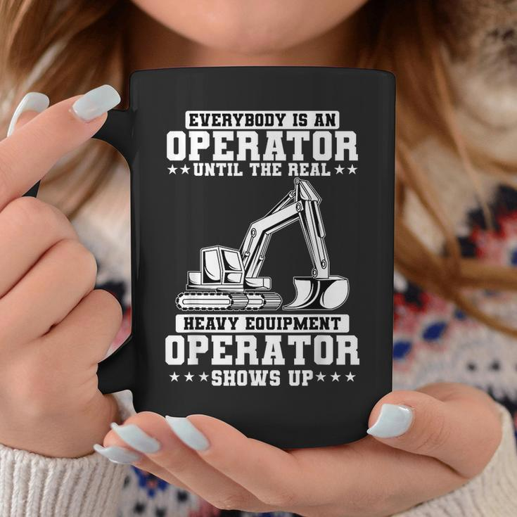 Construction Worker Excavator Heavy Equipment Operator Construction Funny Gifts Coffee Mug Unique Gifts