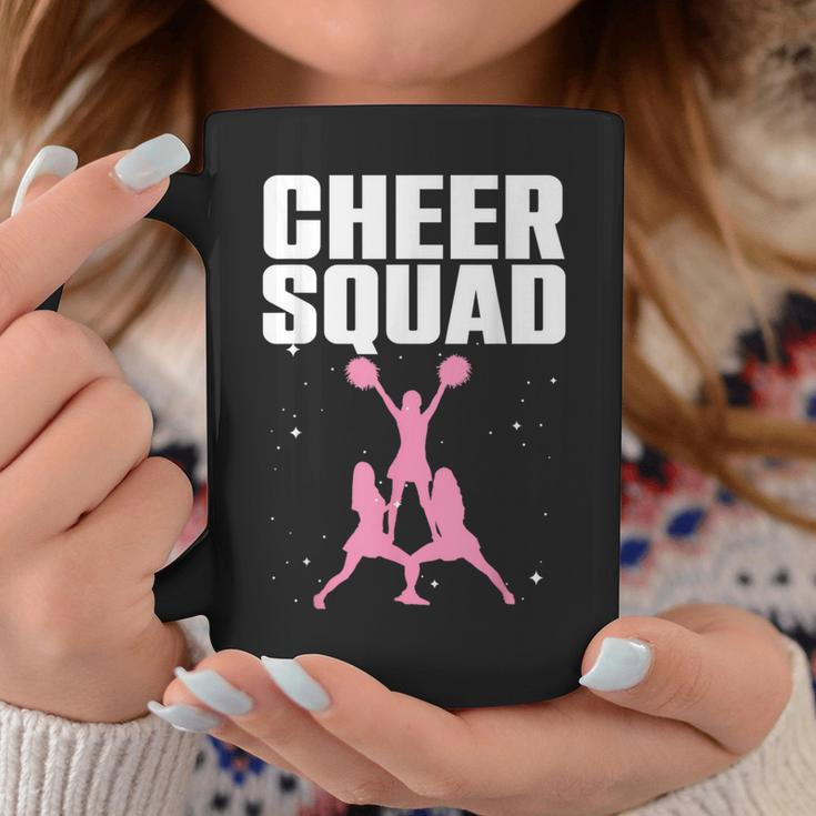 Cool Cheer Squad For Women Mom Girls Cheerleader Cheer Flyer Coffee Mug Funny Gifts