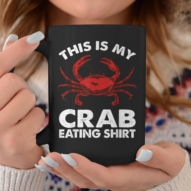 Cool Crab For Men Women Crab Eating Crab Boil Lover Crabs Coffee Mug Unique Gifts