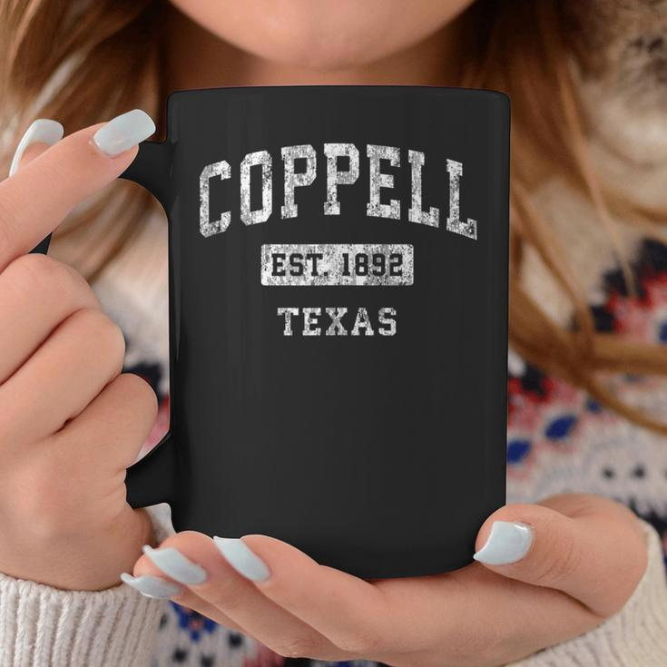 Coppell Texas Tx Vintage Established Sports Coffee Mug Unique Gifts
