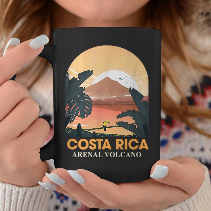 Costa Rica Arenal Volcano Travel Beach Summer Vacation Trip Coffee Mug Funny Gifts