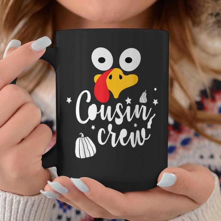 Cousin Crew Thanksgiving Family Matching Turkey Day Fall Coffee Mug Personalized Gifts