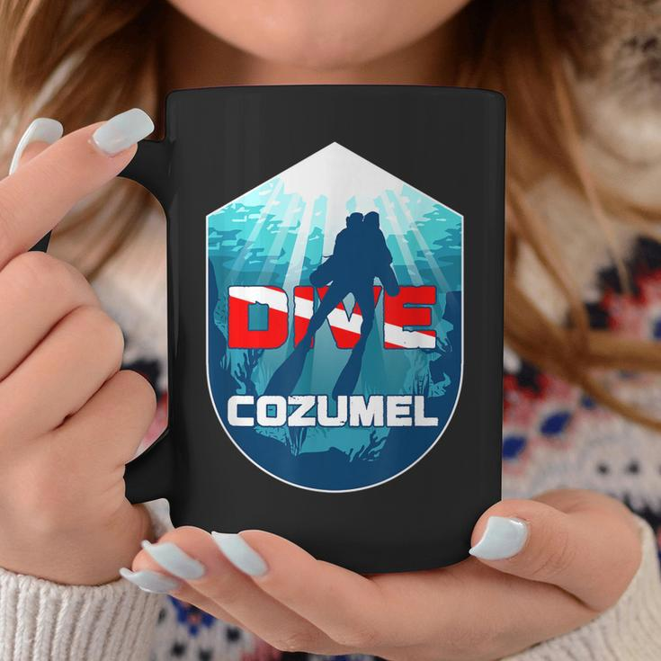 Cozumel Scuba Free Diving Snorkeling Mexican Vacation Gift Coffee Mug Personalized Gifts