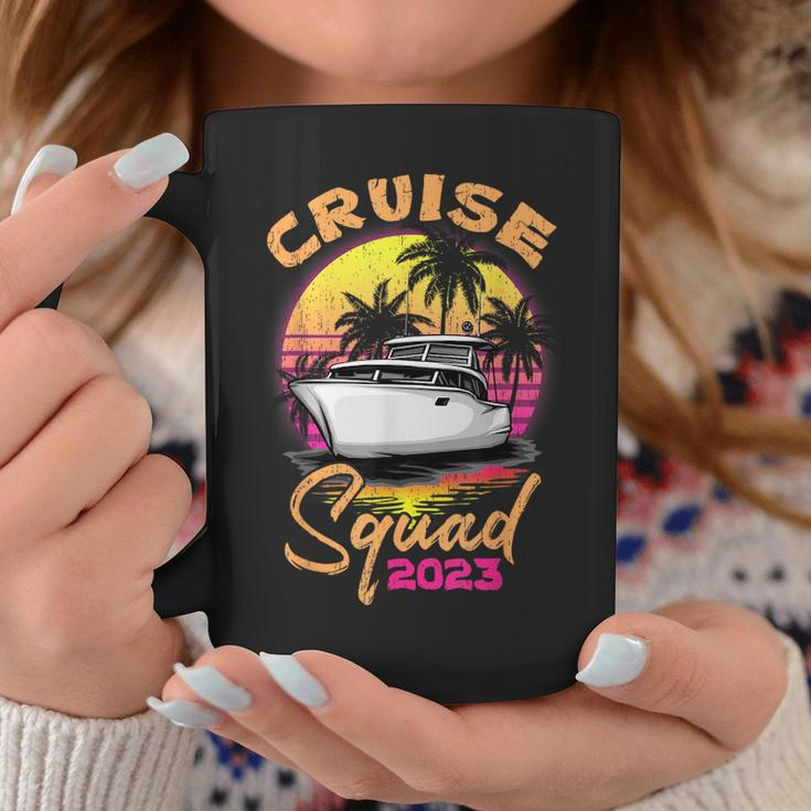Cruise Squad 2023 Family Vacation Cruising Kids Coffee Mug Funny Gifts