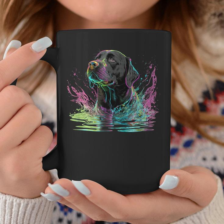 Cute Black Lab Black Labrador Retriever Puppy Dog Mom Animal Coffee Mug Unique Gifts
