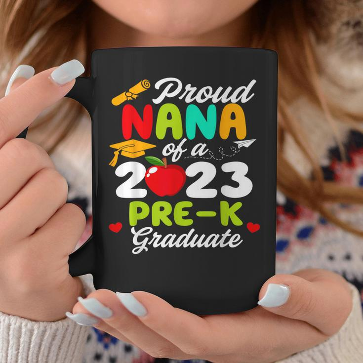 Cute Proud Nana Of A Prek Graduate Graduation Class Of 2023 Coffee Mug Unique Gifts