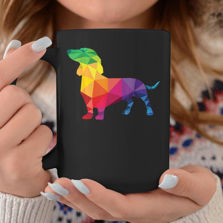 Dachshund Gay Pride Lgbt Rainbow Flag Dog Lovers Lgbtq Coffee Mug Unique Gifts
