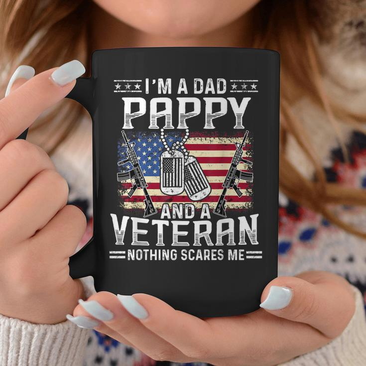 Dad Pappy And A Veteran Fathers Day Gift Gift For Mens Coffee Mug Unique Gifts