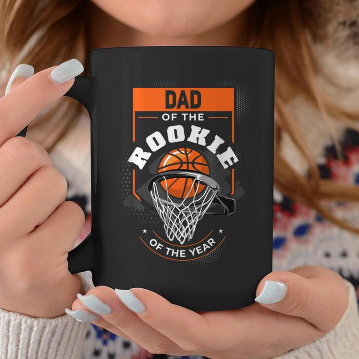 Dad Rookie Of The Year Basketball Dad Of The Rookie Coffee Mug Unique Gifts