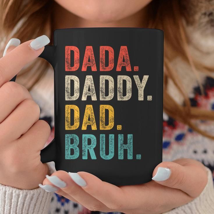 Dada Daddy Dad Bruh Fathers Day Funny Vintage Retro Coffee Mug Unique Gifts