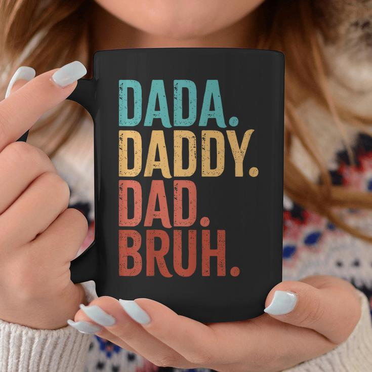Dada Daddy Dad Bruh Fathers Day Vintage Men Coffee Mug Unique Gifts