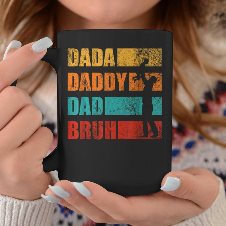 Dada Daddy Dad Bruh Funny Retro Vintage Fathers Day Coffee Mug Unique Gifts