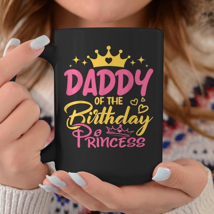Daddy Of The Birthday Princess Girls Party Family Matching Coffee Mug Unique Gifts