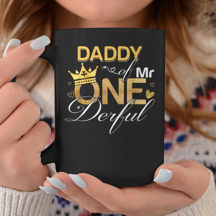 Daddy Of Mr Onederful 1St Birthday First One-Derful Matching Coffee Mug Unique Gifts