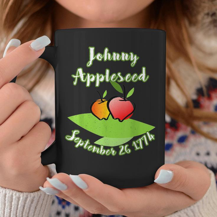 Distressed Johnny Appleseed John Chapman Celebrate Apples Coffee Mug Unique Gifts