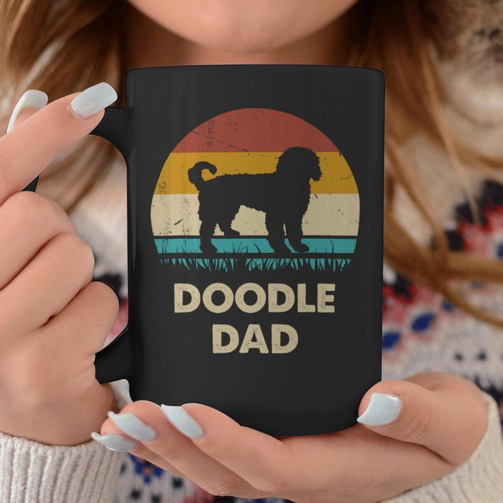 Doodle Dad For Men Goldendoodle Dog Vintage Gift Dad Coffee Mug Unique Gifts
