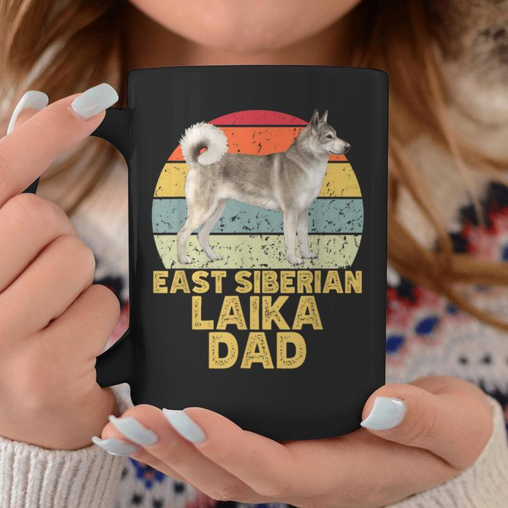 East Siberian Laika Dog Dad Retro My Dogs Are My Cardio Coffee Mug Unique Gifts