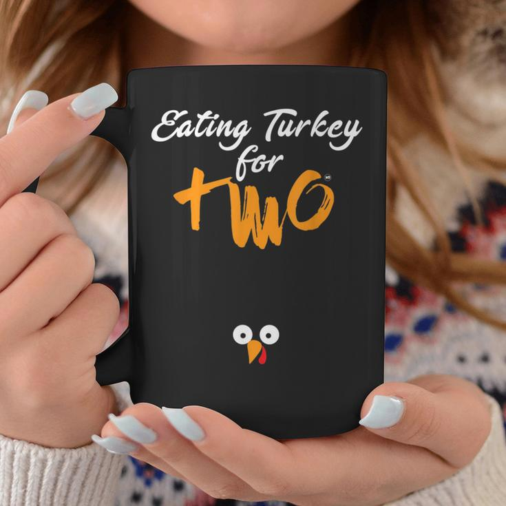 Eating Turkey For Two Maternity Design Coffee Mug Unique Gifts