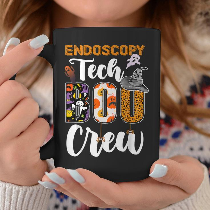 Endoscopy Tech Boo Crew Ghost Nurse Halloween Costume Coffee Mug Unique Gifts