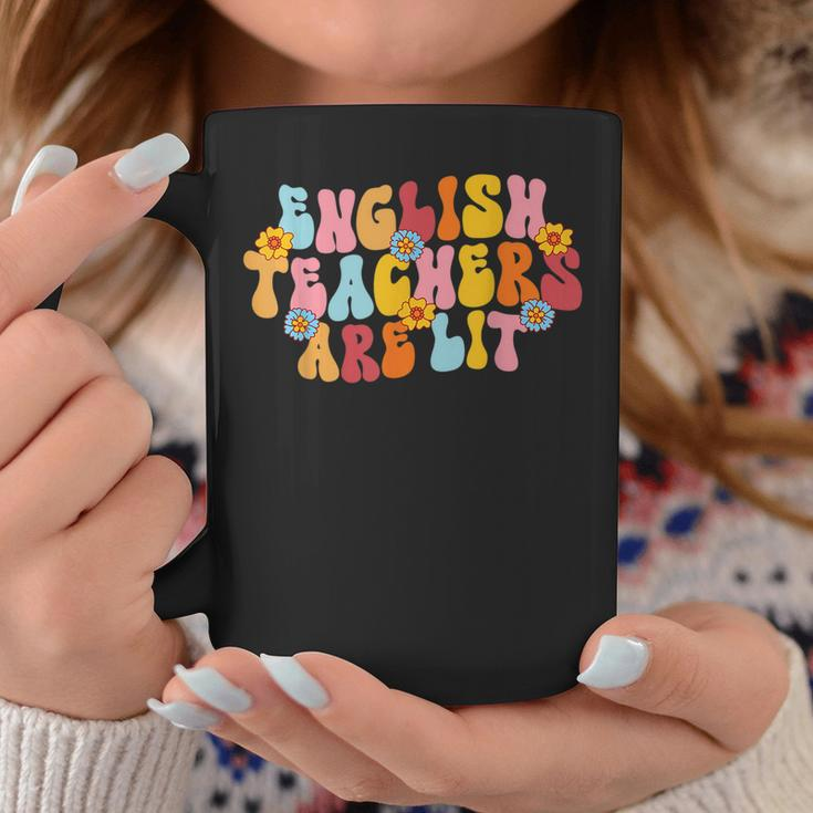 English Teachers Are Lit English Language Arts Teacher Coffee Mug Funny Gifts