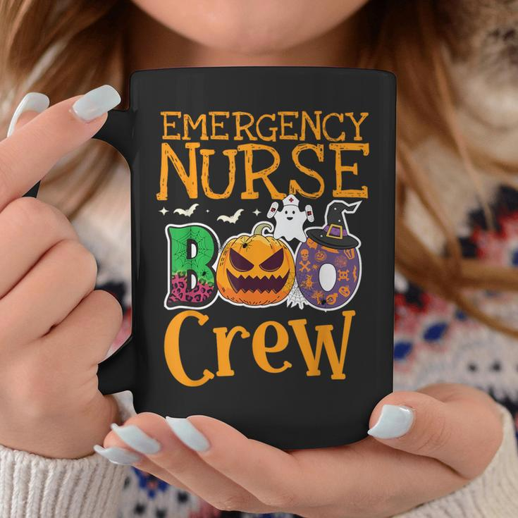 Er Nurse Boo Crew Emergency Room Nurse Halloween Party Coffee Mug Unique Gifts