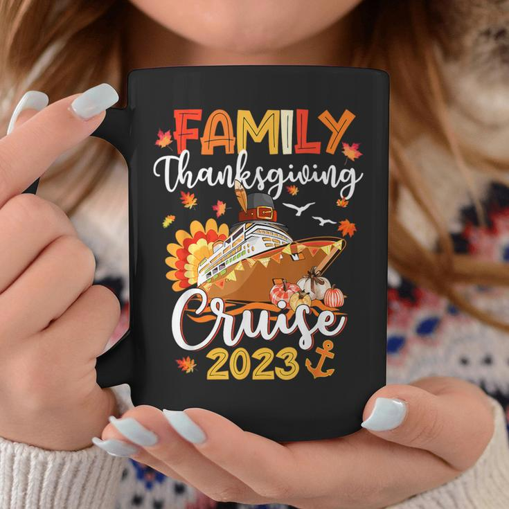 Family Thanksgiving Cruise 2023 Autumn Cruise Squad Matching Coffee Mug Personalized Gifts